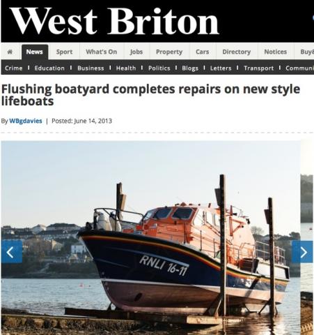 Commercial boat repair in South West