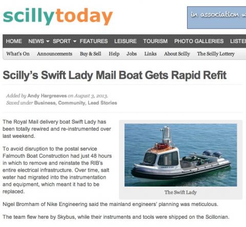 Boat repair in Isles of Scilly