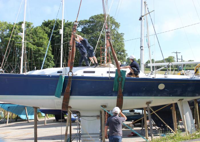 Removing the keel
